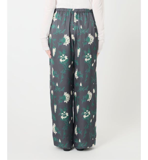 IENA「Deveauxボタニカルフラワープリントパンツ」|その他|
