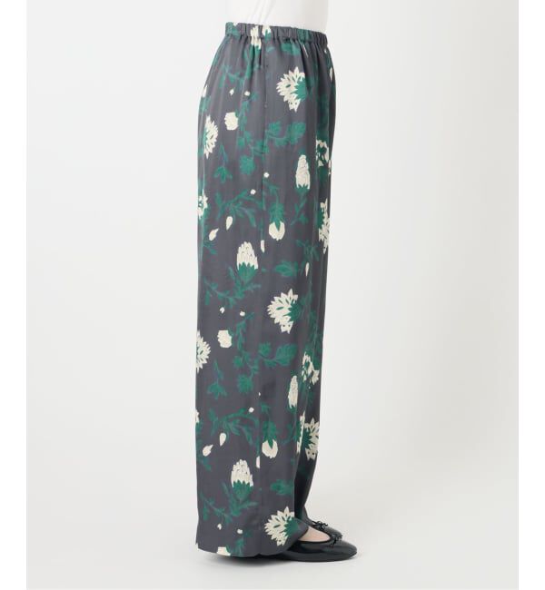 IENA「Deveauxボタニカルフラワープリントパンツ」|その他|