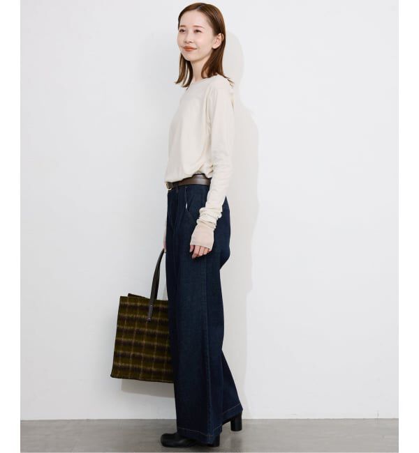 SLOBE IENA「《追加6》レイヤードスリーブロンTEE」|Tシャツ・カットソー|