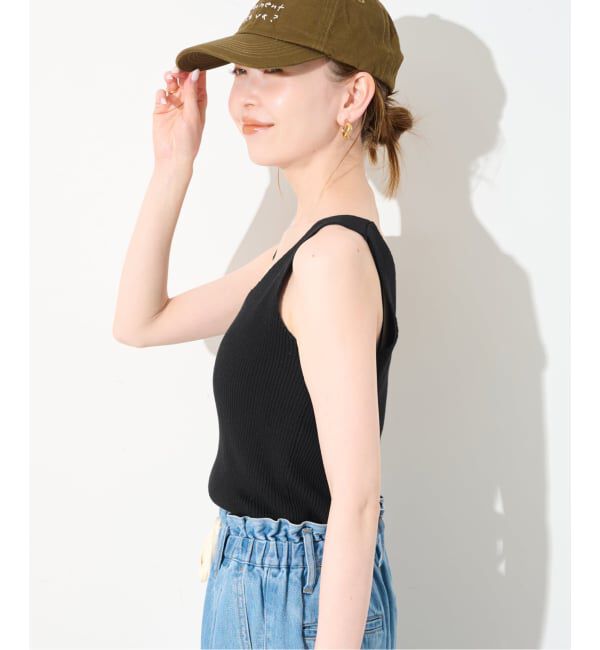 SLOBE IENA「《予約》リブニットタンク」|タンクトップ|