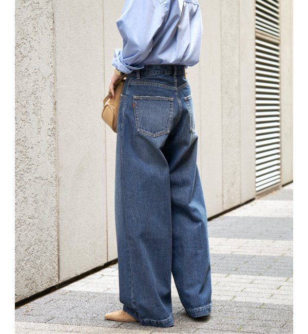 Spick and Span「5 1/2 BAGGY DENIM」|デニム|