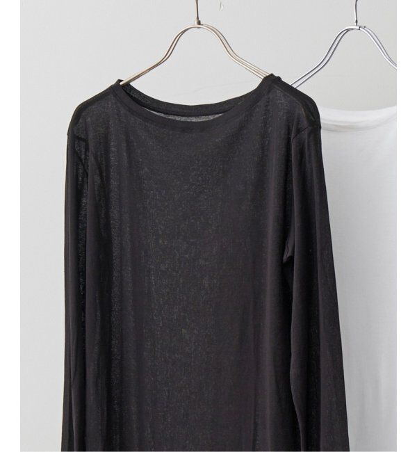 Spick and Span「《追加》シアーボートネックプルオーバー」|Tシャツ・カットソー|