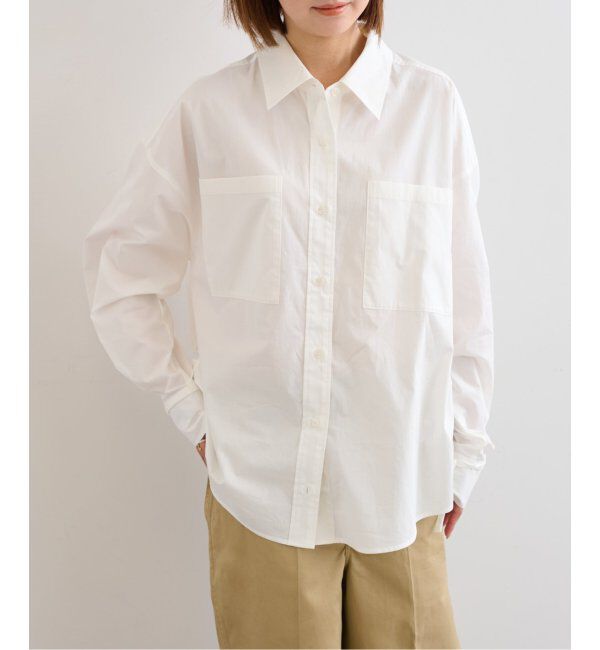 U by SPICK&SPAN「リボンスリーブオーバーシャツ」|シャツ・ブラウス|