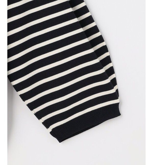 組曲「【WEB限定】クリアストレッチビジューレーン6分袖 ニット」|ニット・セーター|