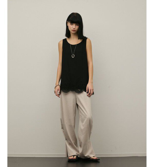 Diagram「トリアセサイドラインパンツ」|その他|ベージュ