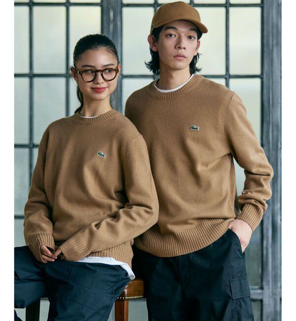 LACOSTE「エッセンシャルウールニットセーター」|ニット・セーター|
