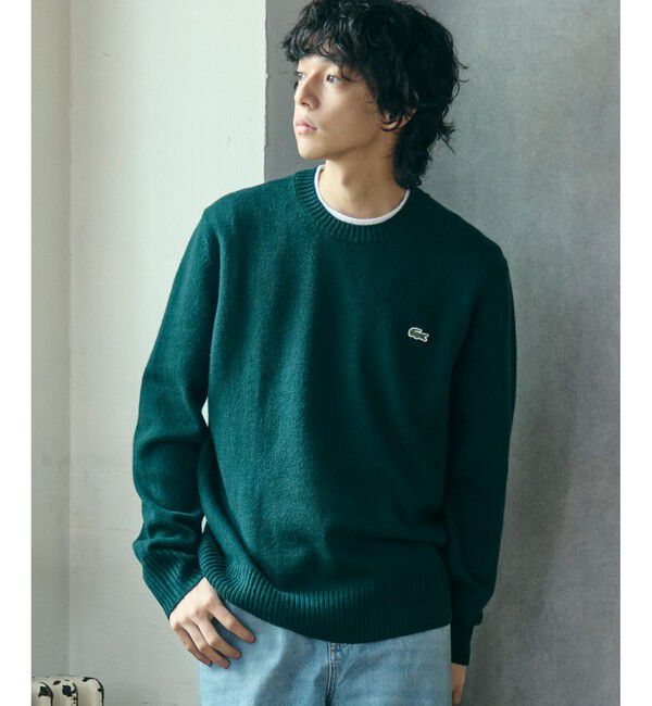LACOSTE「エッセンシャルウールニットセーター」|ニット・セーター|
