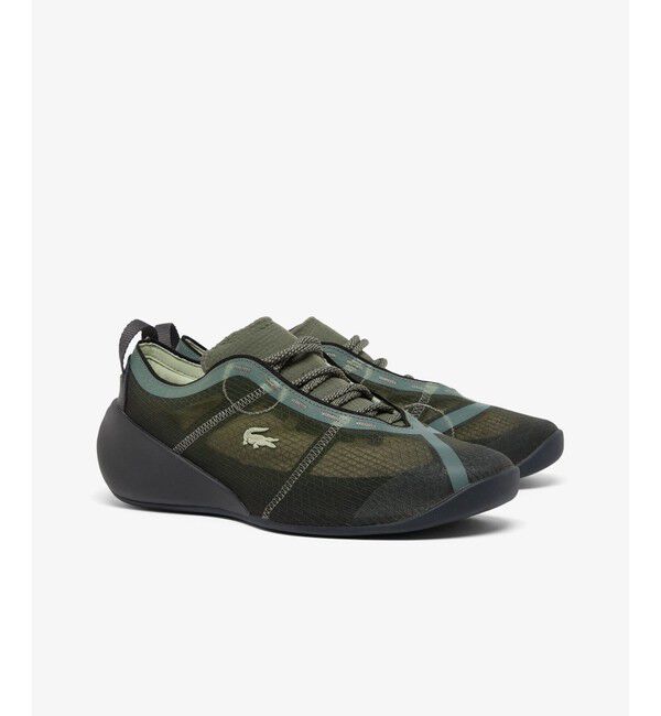 LACOSTE「メンズ AG-LT ACTIVE 1261 SMA」|スニーカー|カーキ