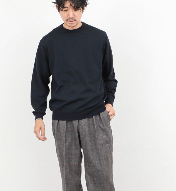 NOLLEY'S goodman「ウォッシャブル クルーネックニット 25AW」|ニット・セーター|