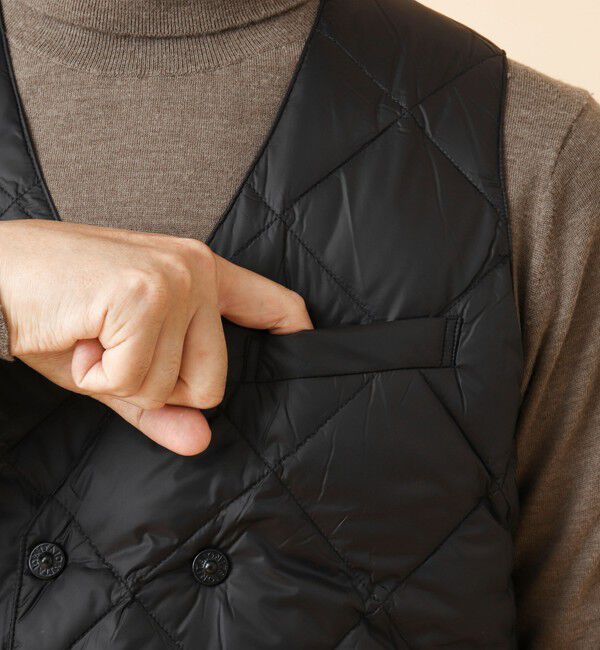 NOLLEY'S goodman「【TAION/タイオン】W-BREASTED SNAP BUTTON DOWN GILET 25AW」|ダウンベスト・ベスト|