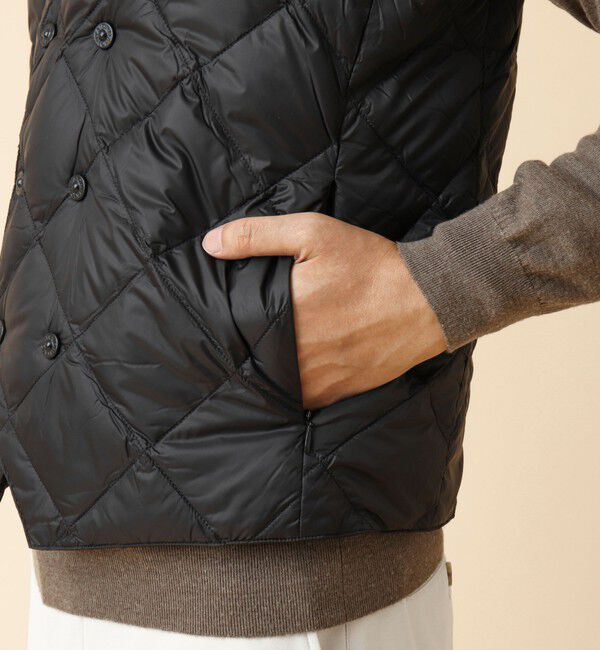 NOLLEY'S goodman「【TAION/タイオン】W-BREASTED SNAP BUTTON DOWN GILET 25AW」|ダウンベスト・ベスト|