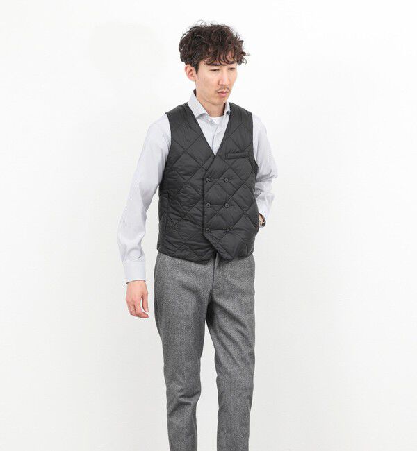 NOLLEY'S goodman「【TAION/タイオン】W-BREASTED SNAP BUTTON DOWN GILET 25AW」|ダウンベスト・ベスト|