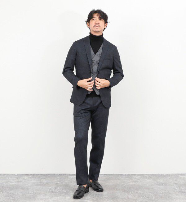 NOLLEY'S goodman「【TAION/タイオン】W-BREASTED SNAP BUTTON DOWN GILET 25AW」|ダウンベスト・ベスト|