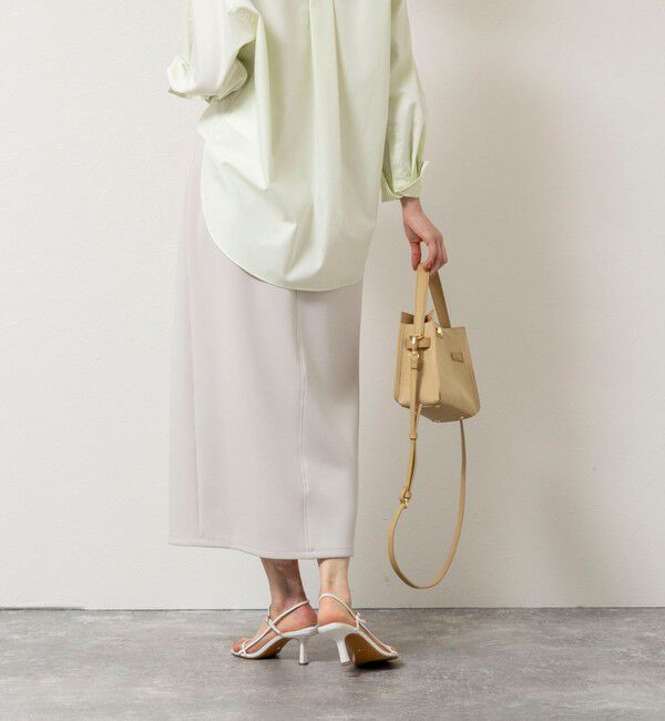 NOLLEY'S sophi「《セットアップ対応》ウォッシャブルライトダンボール2WAYタイトスカート」|タイト|