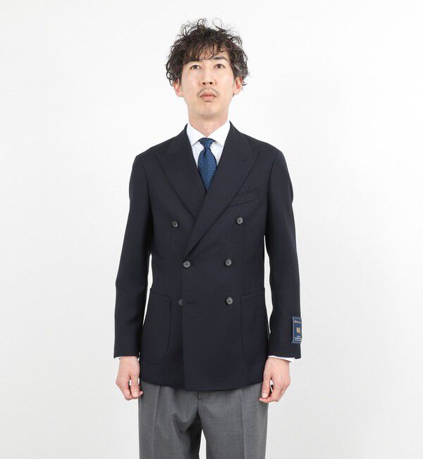 NOLLEY'S goodman「《ビジカジ対応》MARTIN ホップサックダブルJK 26SS」|テーラードジャケット|