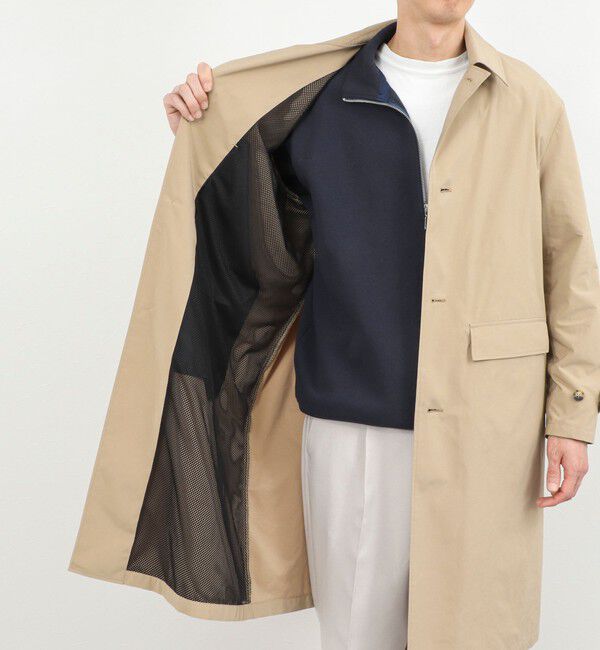 NOLLEY'S goodman「《ビジカジ対応》【ダントツ撥水】ステンカラーコート 26SS」|ステンカラーコート|
