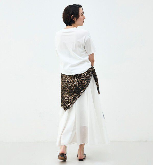 NOLLEY'S sophi「ウォッシャブルオーバーサイズロゴTシャツ」|Tシャツ・カットソー|