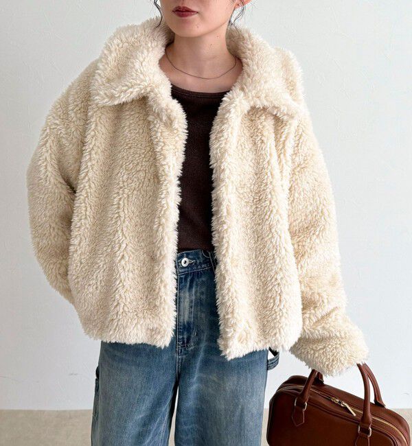 fredy emue「フェイクファーコート」|その他|