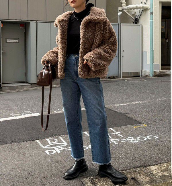 fredy emue「フェイクファーコート」|その他|