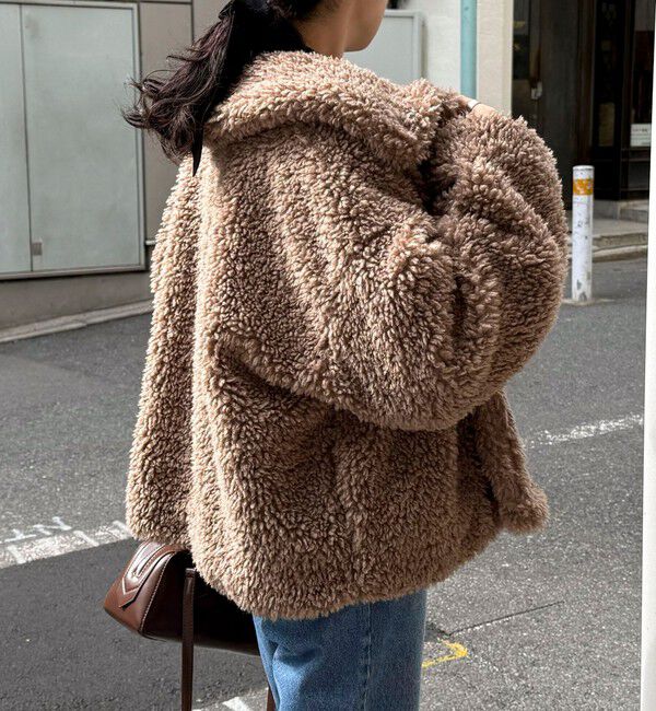 fredy emue「フェイクファーコート」|その他|