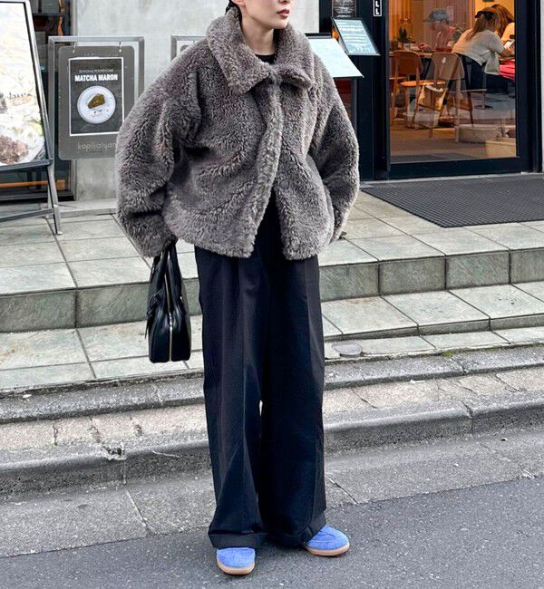 fredy emue「フェイクファーコート」|その他|