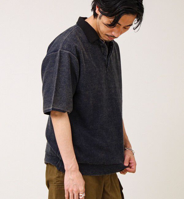 GLOSTER「【大人の抜け感】スノーウォッシュ ヘンリーネックプルオーバー」|ニット・セーター|