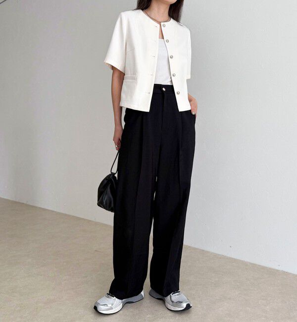 fredy emue「接触冷感イージースラックス」|スラックス|