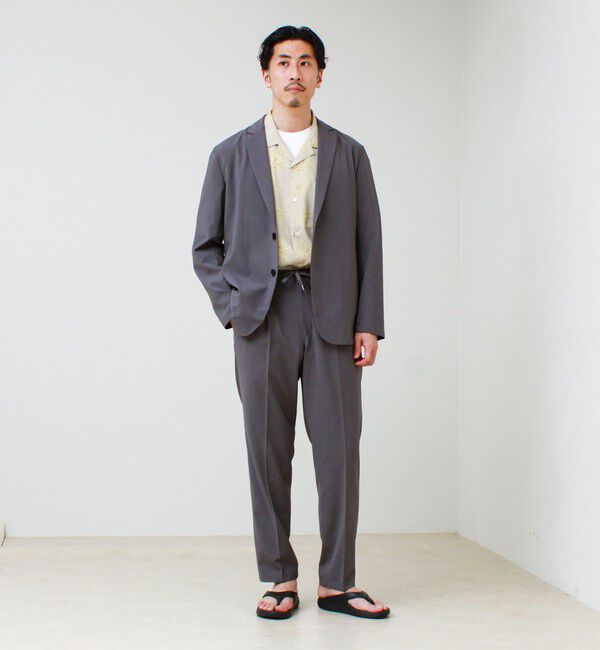 GLOSTER「【COOLMAX/セットアップ着用可能/S～XL展開】ポリトロイージーパンツ」|チノ|