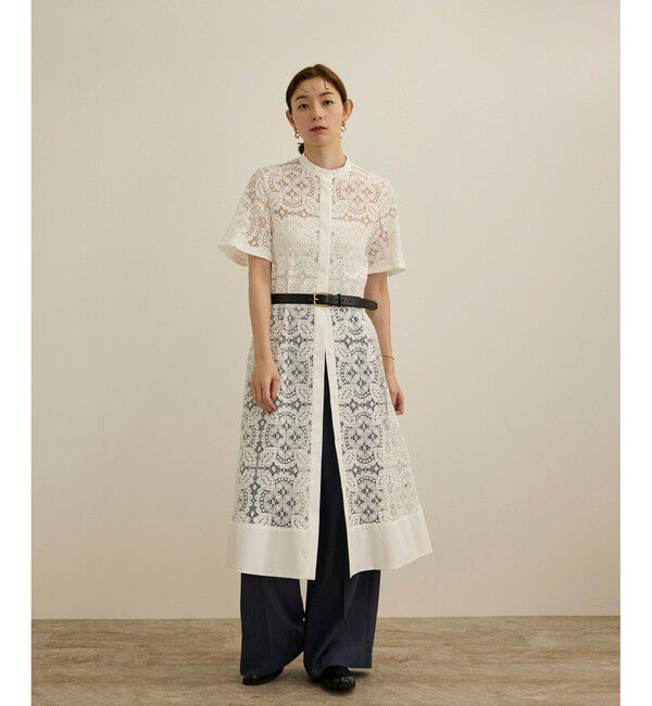 ROPE「シグネットバックルレザーワイドベルト」|ベルト|