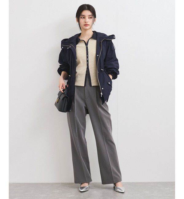 VIS「【定番人気】【撥水/花粉ガード】ウエストドロストマウンテンパーカー スプリングコート」|その他|