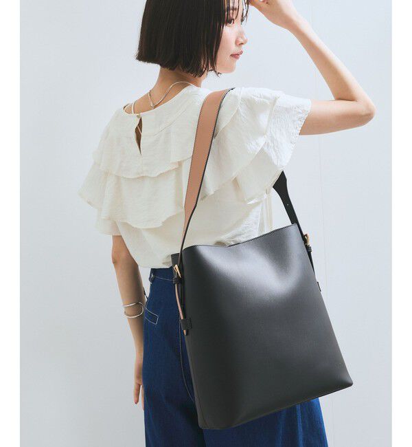VIS「【新色追加】【A4収納】リバーシブルハンドルワンショルダーバッグ」|トートバッグ|