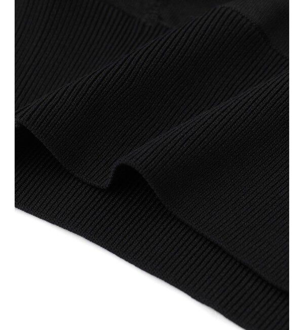 ADAM ET ROPE'「【サステナブル】シアーロゴカーディガン」|カーディガン|