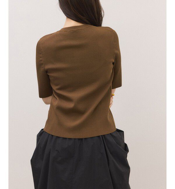 ADAM ET ROPE'「キュプラMIXクールタッチカーディガン/UV抑制/接触冷感」|カーディガン|