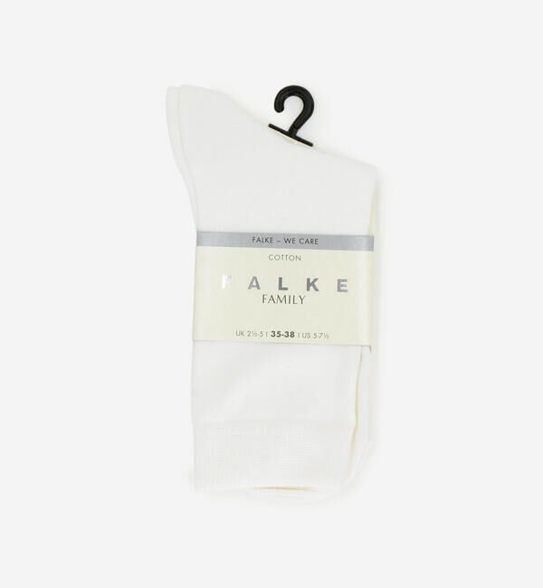 FALKE 「FALKE | 46490 FAMILY SOCKS WOMEN」|ソックス|WHITE