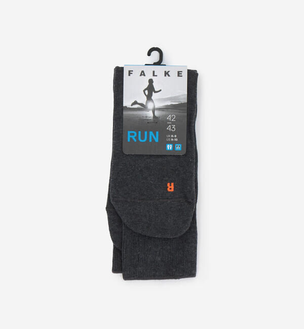 FALKE 「FALKE | 16605 RUN SOCKS MEN」|ソックス|DKGREY