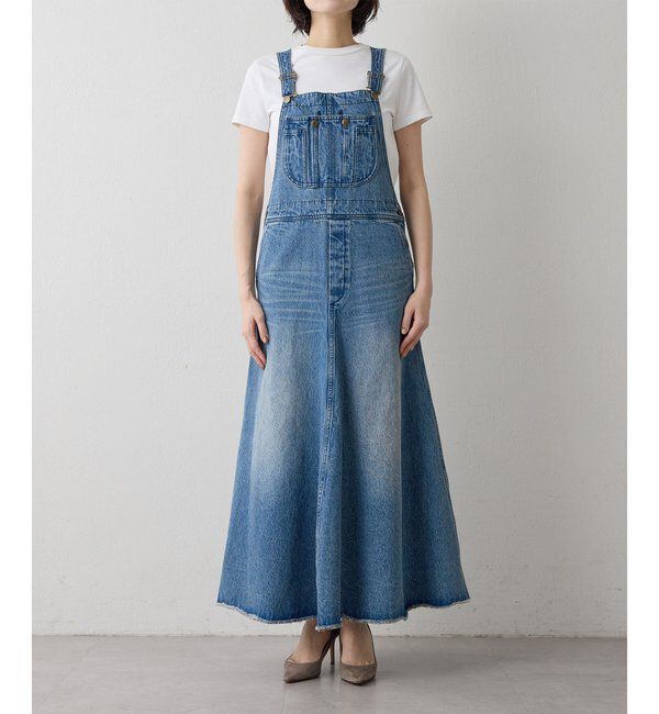  「オーバーオールスカート」|ワンピース|