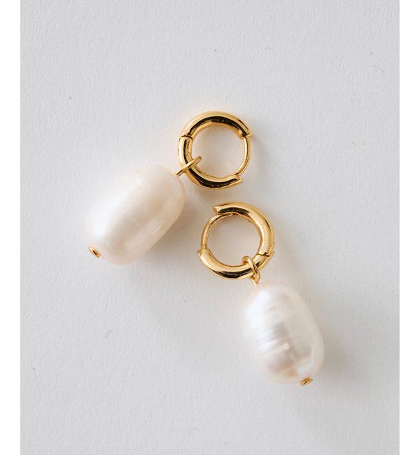 THE PAUSE「【THE PAUSE】パールドロップピアス」|リング|