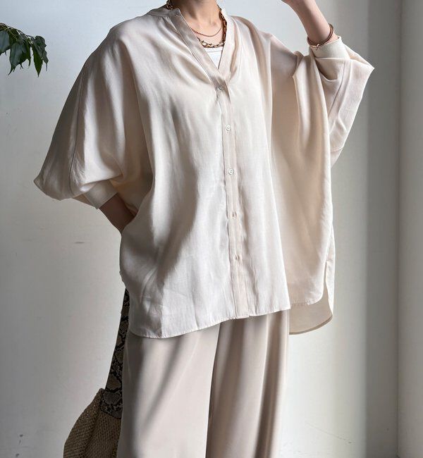  「袖リブドルマンシャツ」|シャツ・ブラウス|