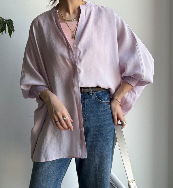  「袖リブドルマンシャツ」|シャツ・ブラウス|