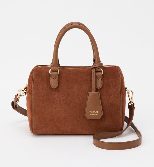  「スエード2WAYミニボストンバッグ」|ボストンバッグ|