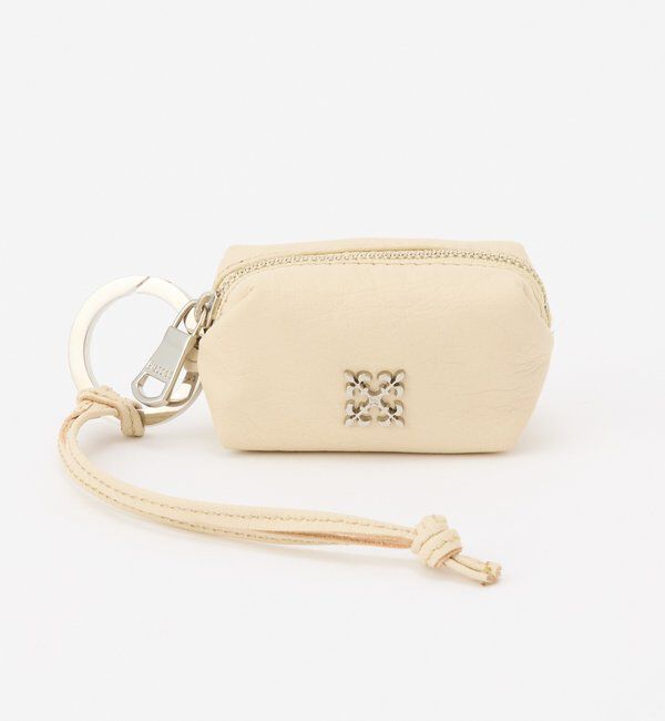  「カラビナ付き レザーミニポーチ型チャーム」|その他|