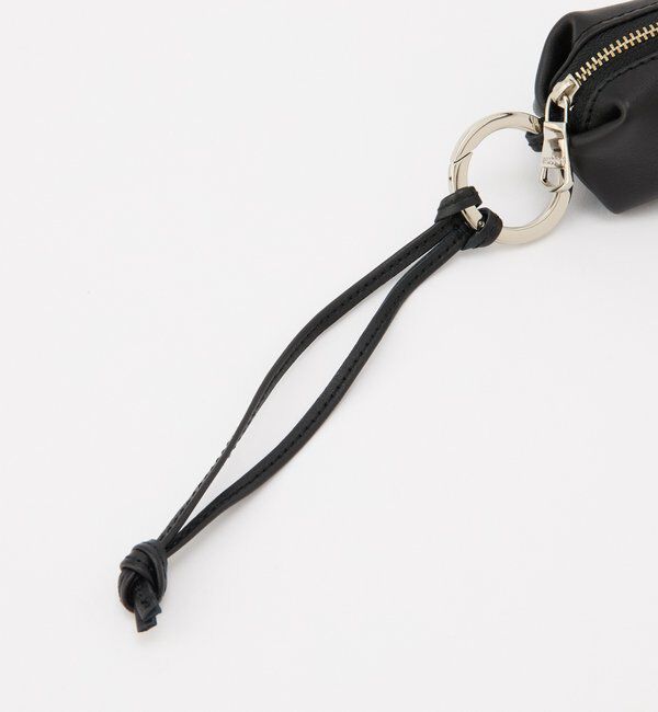  「カラビナ付き レザーミニポーチ型チャーム」|その他|