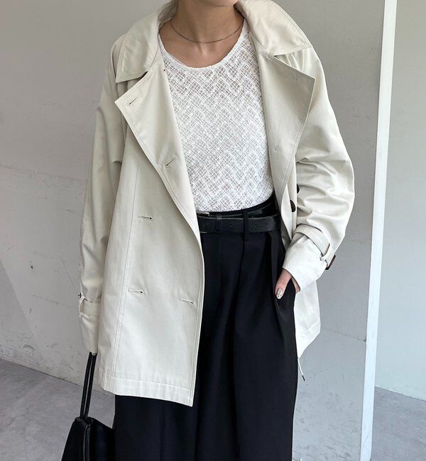  「【サイズ展開あり】バックギャザーコート」|その他|