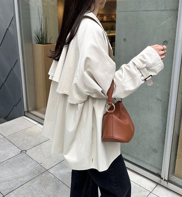  「【サイズ展開あり】バックギャザーコート」|その他|