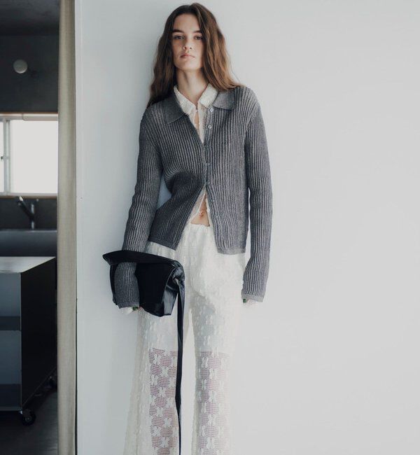  「【Pasterip】ポロニットサマーカーディガン」|カーディガン|