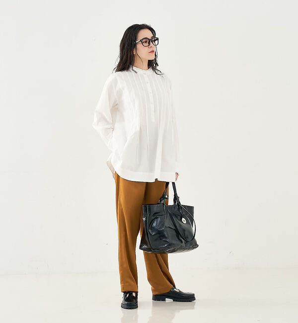 collex「タックフリルブラウス」|シャツ・ブラウス|