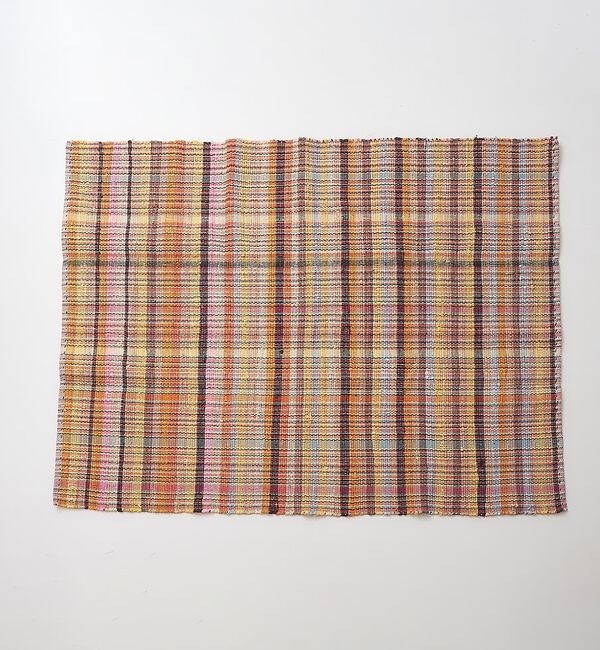 collex「【RugRu】CHASE ラグ 120&times;160 インド綿 チェック柄」|その他|