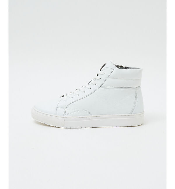 alfredoBANNISTER「サイドジップ ハイカット レザースニーカー」|スニーカー|
