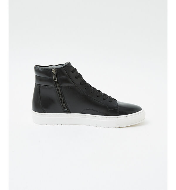 alfredoBANNISTER「サイドジップ ハイカット レザースニーカー」|スニーカー|