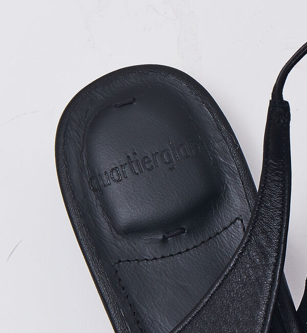 Rouge vif「quartierglam ギャザーレースアップシューズ」|パンプス|